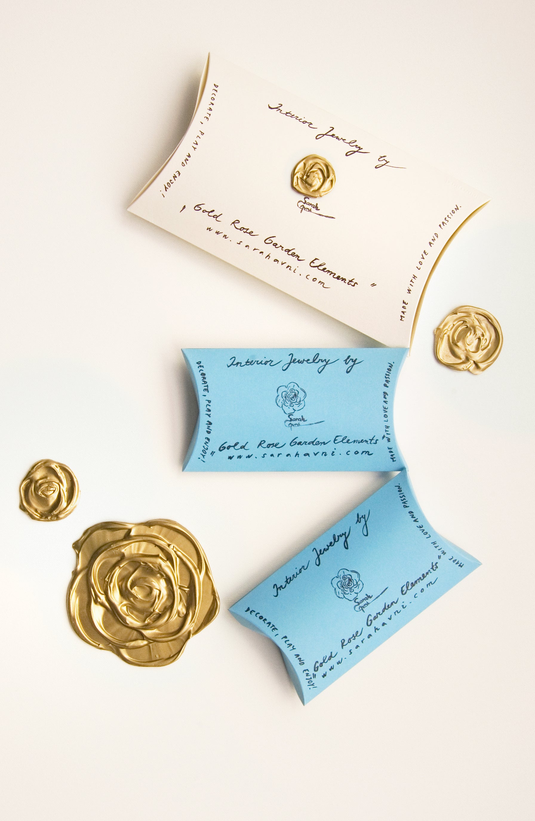Interior Jewellery: Brass Rose Garden