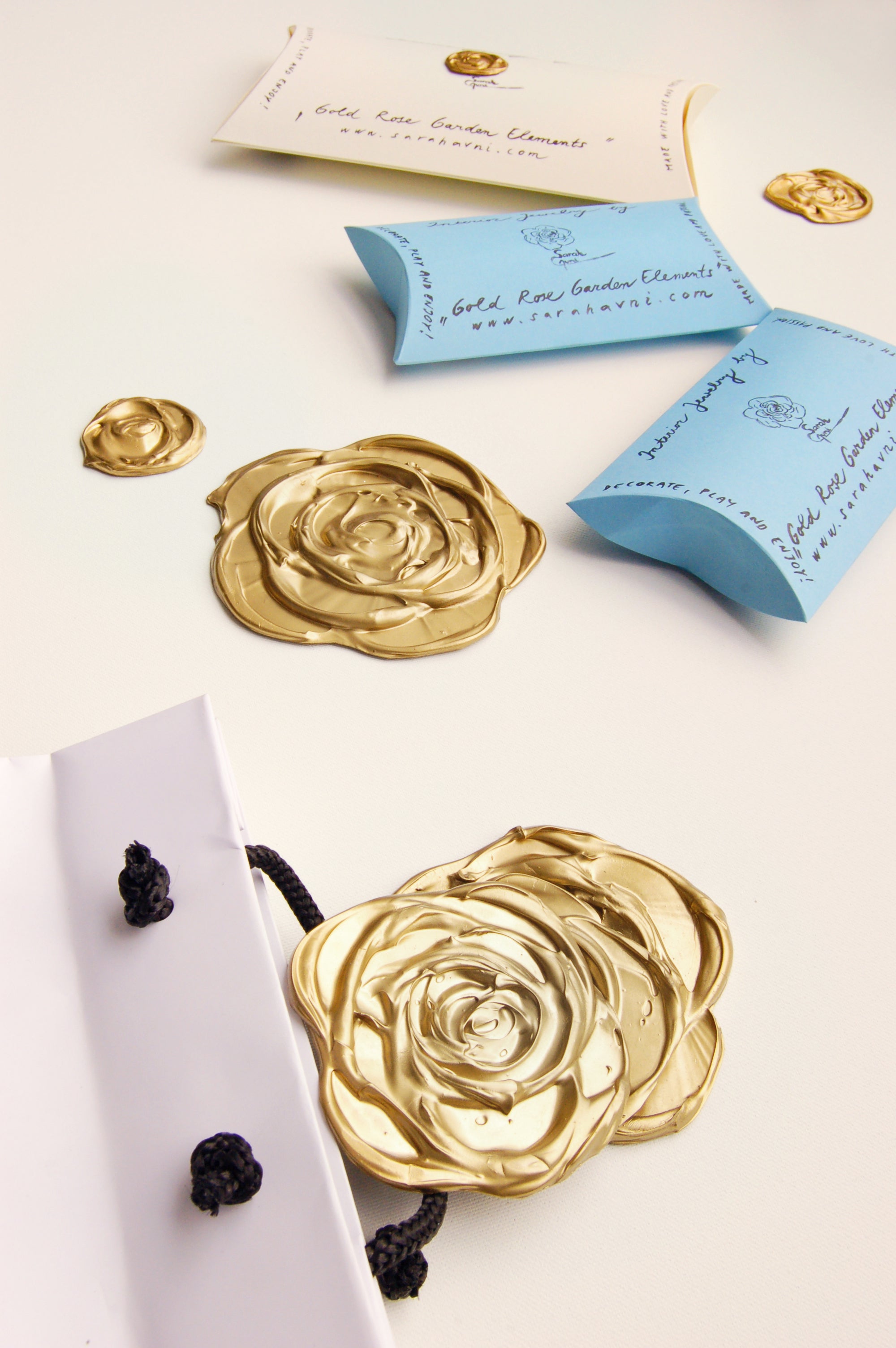 Interior Jewellery: Brass Rose Garden