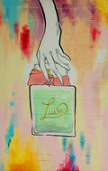 Painted Advertisement for Luisa Spagnoli