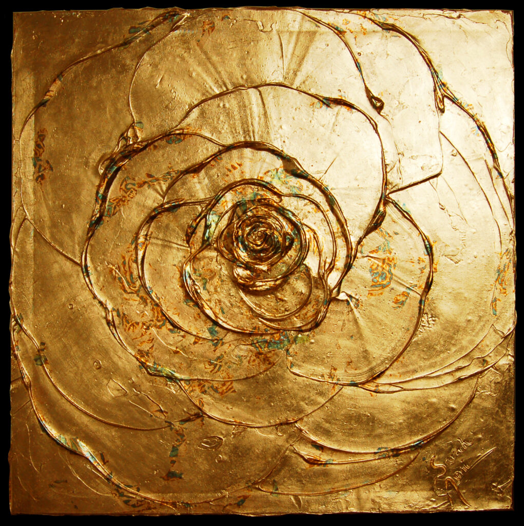 Rose on Fire I.