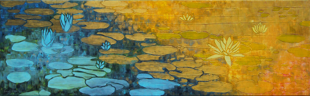 Water Lily Day and Night